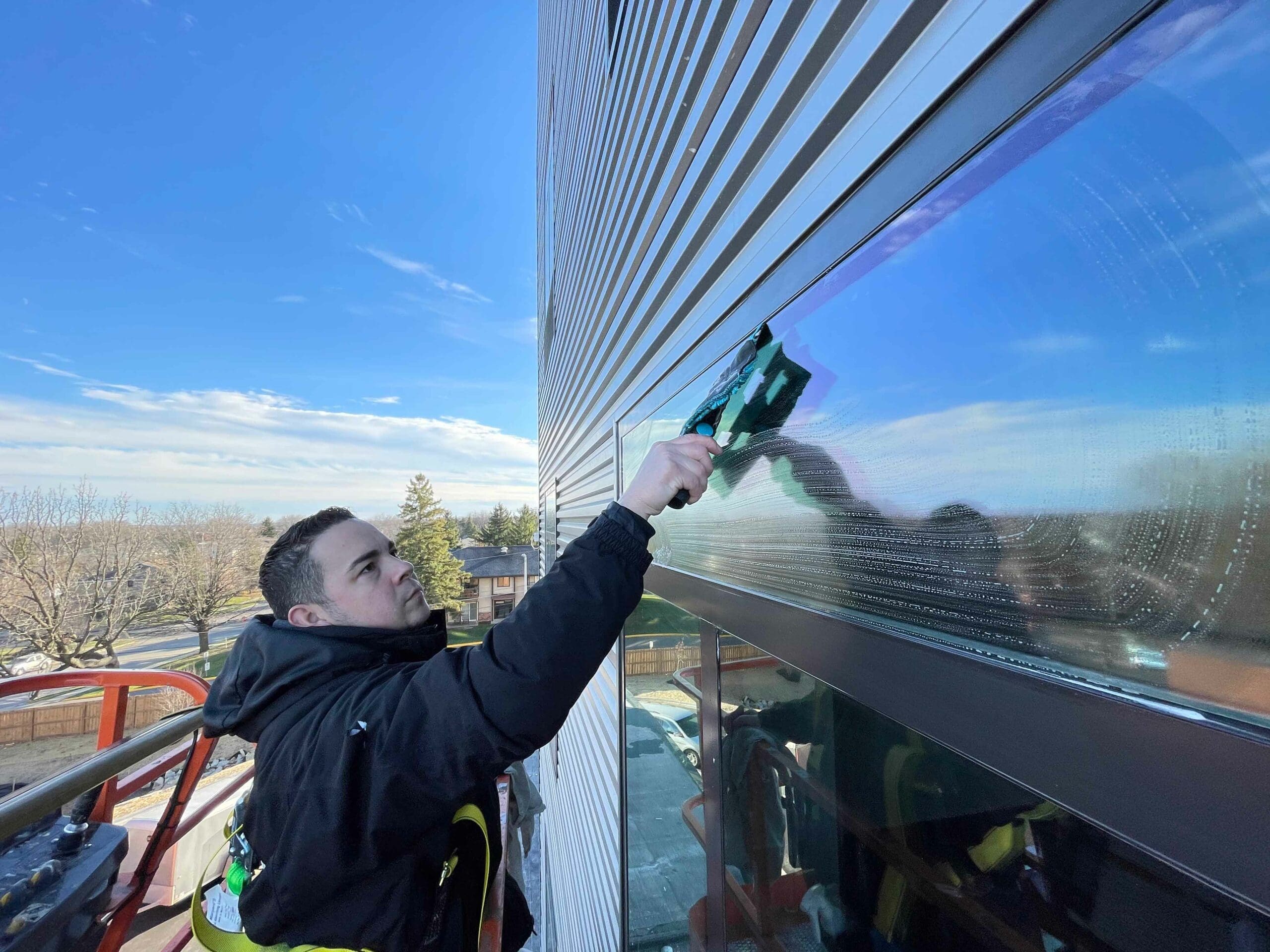 construction cleanup