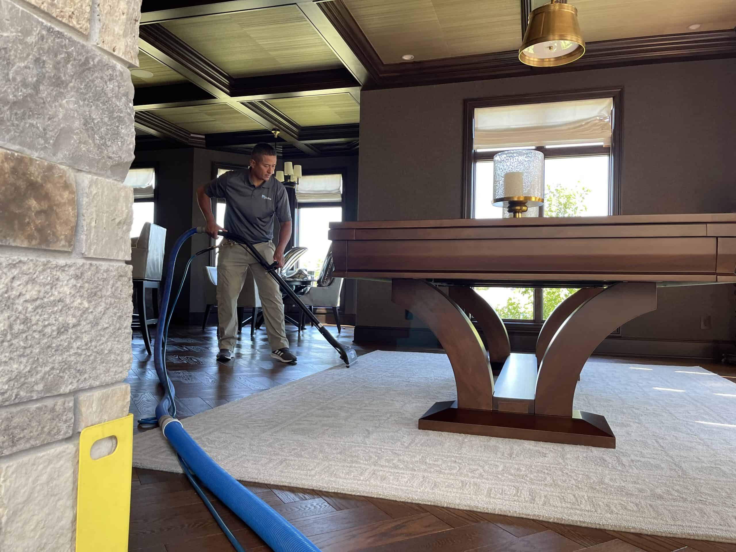 How long will it take for my carpets to dry?