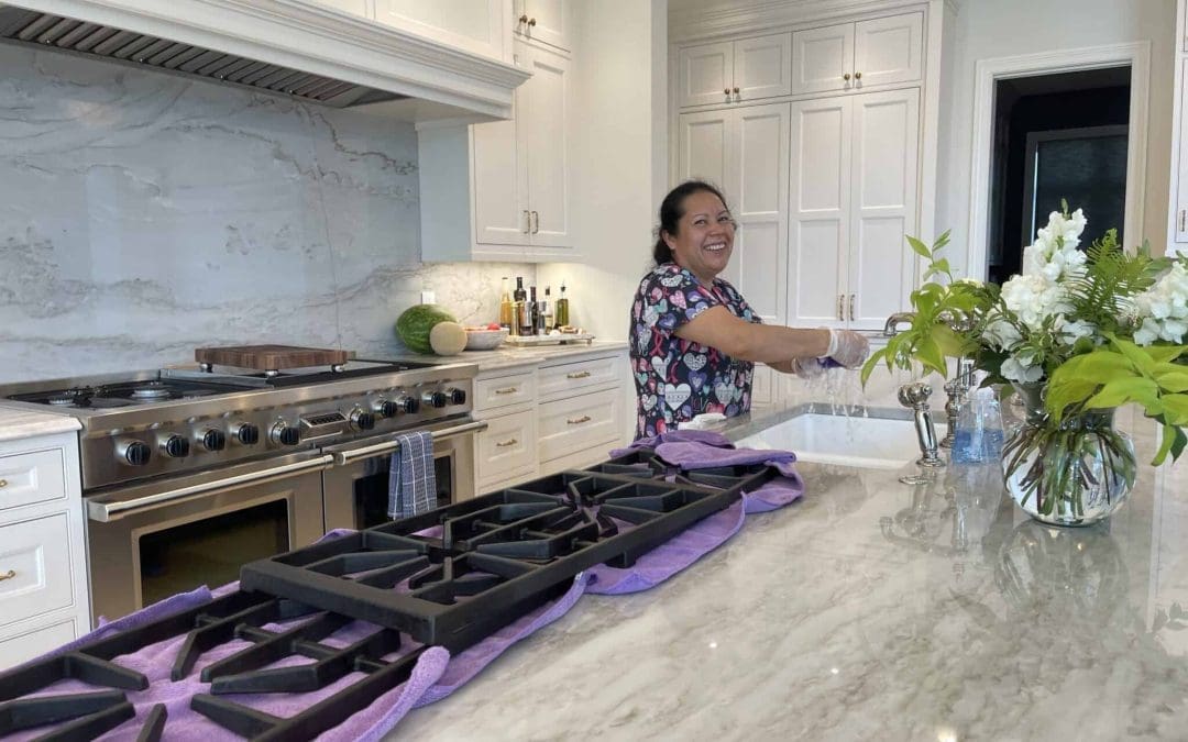 What services are included with a standard house cleaning?