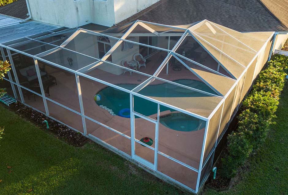 Screen Enclosures, Softwash