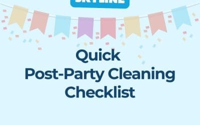 Quick Post-Party Cleaning Checklist